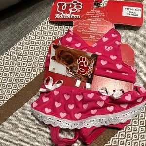 NWT two pieces  summer dog out fit xxs💥🌹